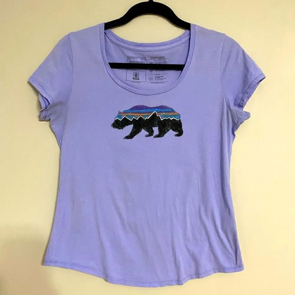 Patagonia Organic Cotton T- Shirt Women Size S